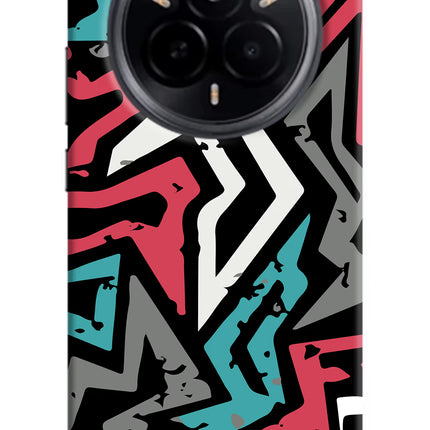 Geometric Graffiti Realme 14 Pro 5G Hard Case Back Cover by Casekaro