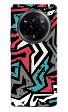 Geometric Graffiti Realme 14 Pro 5G Hard Case Back Cover by Casekaro