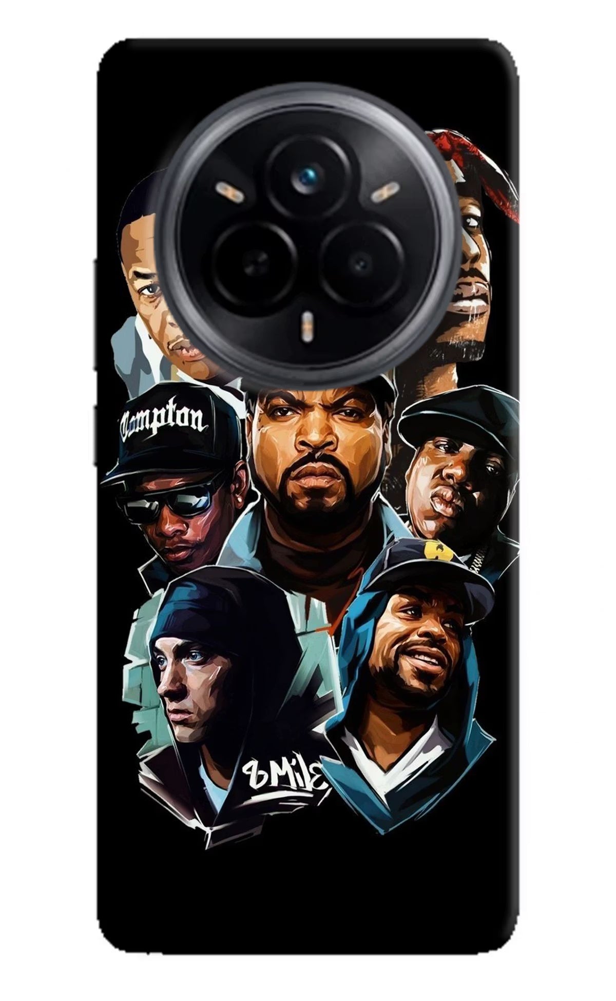 Rappers Realme 14 Pro 5G Hard Case Back Cover by Casekaro