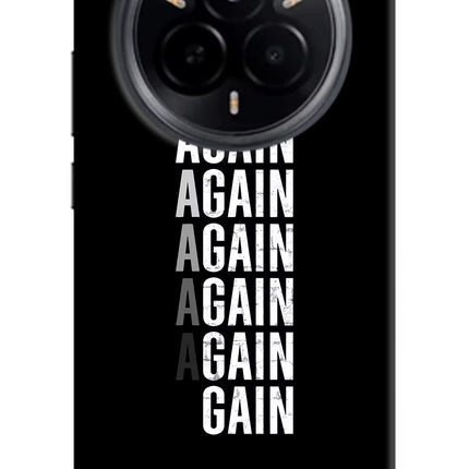 Again Again Gain Realme 14 Pro 5G Hard Case Back Cover by Casekaro
