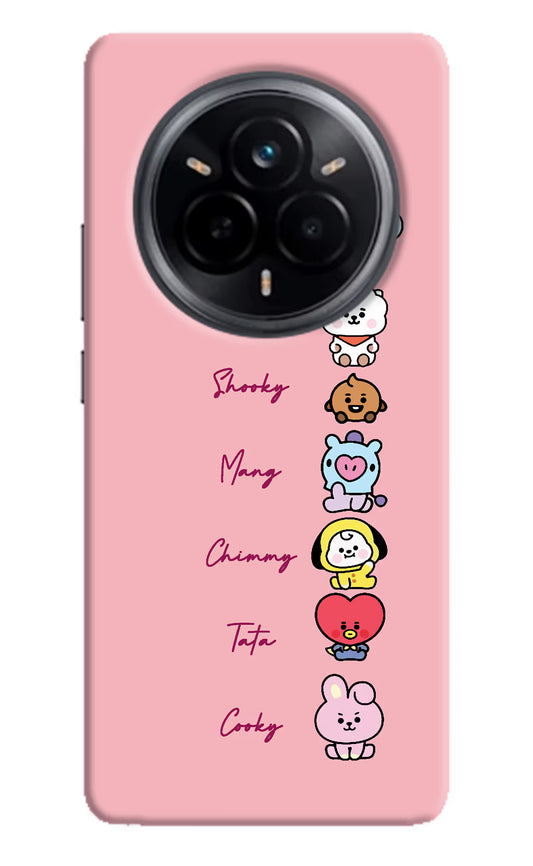 BTS names Realme 14 Pro 5G Hard Case Back Cover by Casekaro