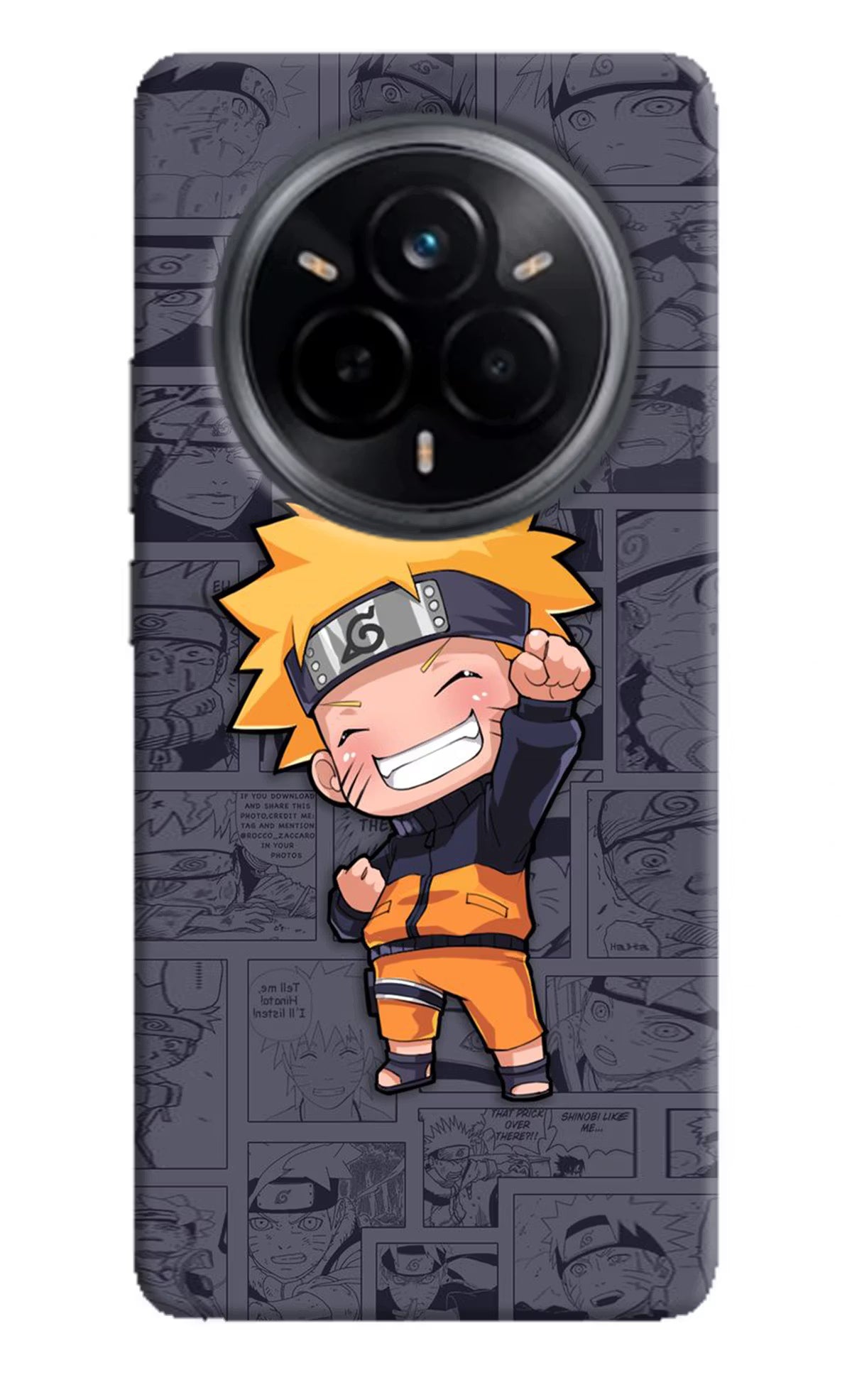 Chota Naruto Realme 14 Pro 5G Hard Case Back Cover by Casekaro