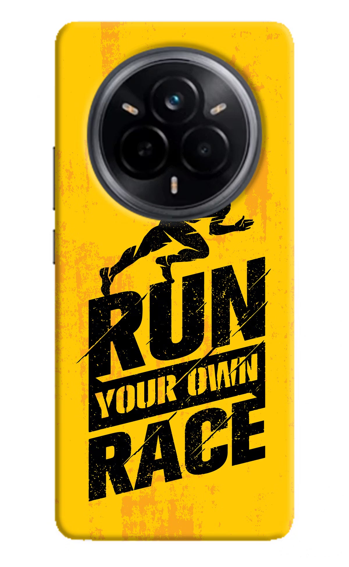 Run Your Own Race Realme 14 Pro 5G Hard Case Back Cover by Casekaro