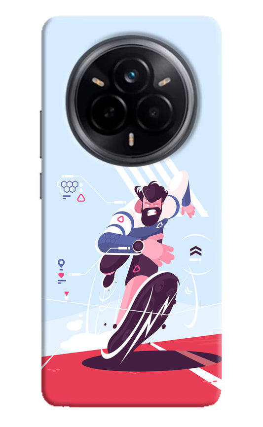 Run Pro Realme 14 Pro 5G Hard Case Back Cover by Casekaro