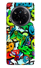 Game Doodle Realme 14 Pro 5G Hard Case Back Cover by Casekaro