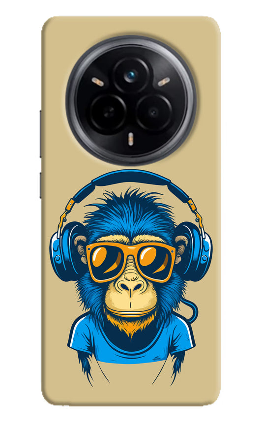 Monkey Headphone Realme 14 Pro 5G Hard Case Back Cover by Casekaro