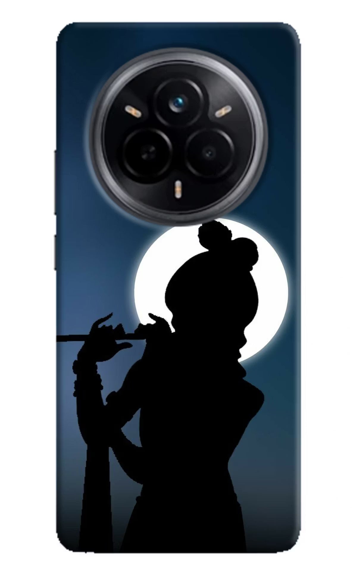 Shri Krishna Silhouette Realme 14 Pro 5G Hard Case Back Cover by Casekaro