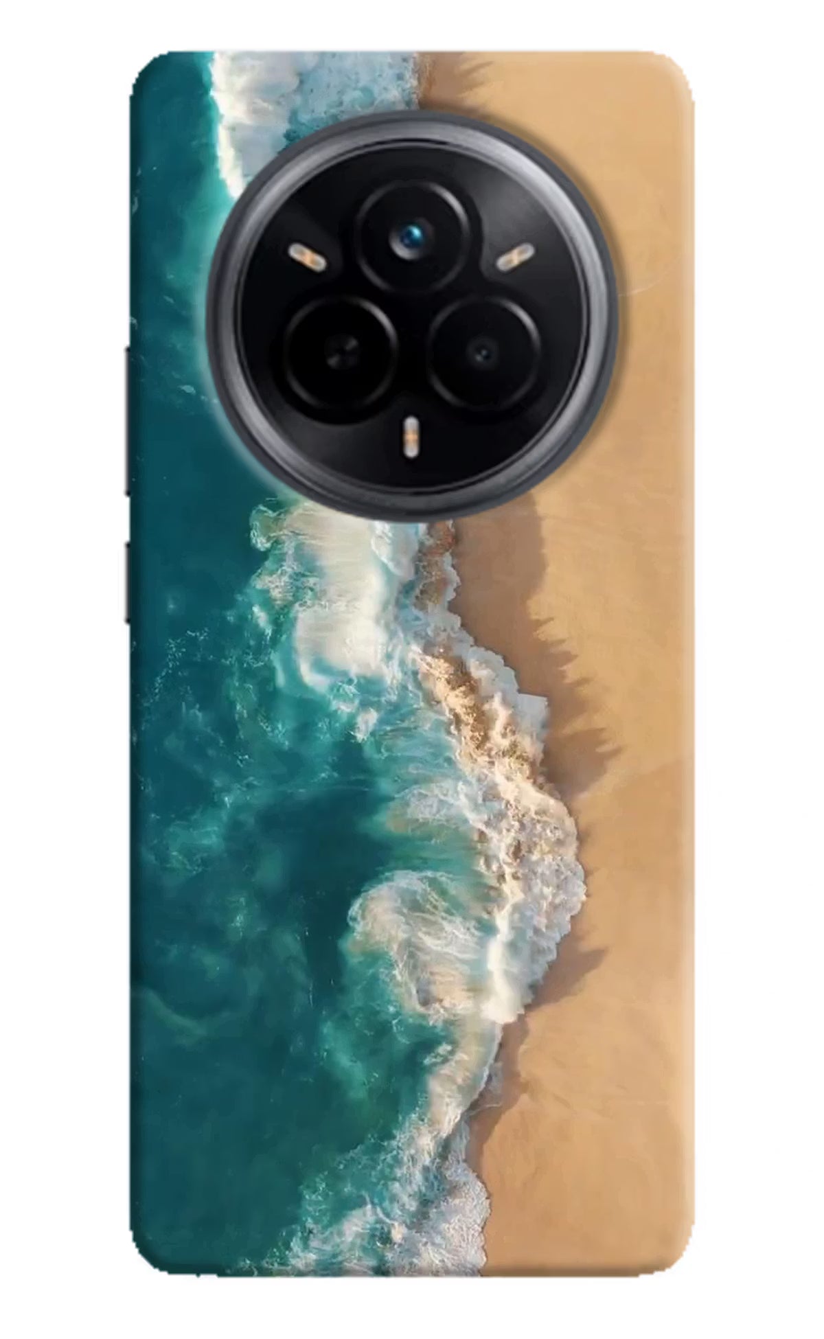 Ocean Beach Realme 14 Pro 5G Hard Case Back Cover by Casekaro