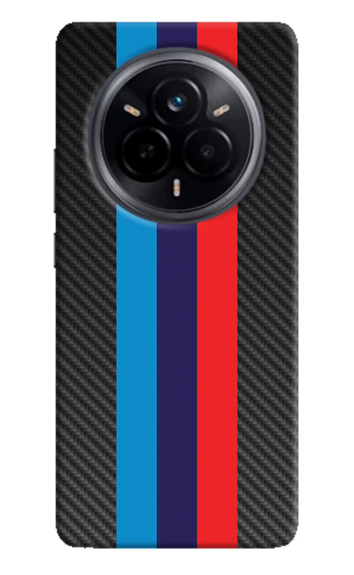 BMW Stripes Pattern Realme 14 Pro 5G Hard Case Back Cover by Casekaro