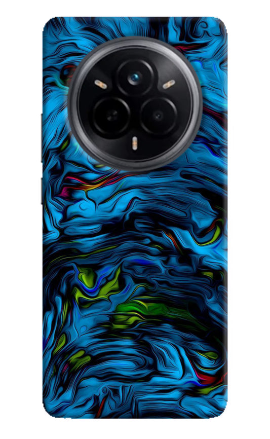 Dark Blue Abstract Realme 14 Pro 5G Hard Case Back Cover by Casekaro