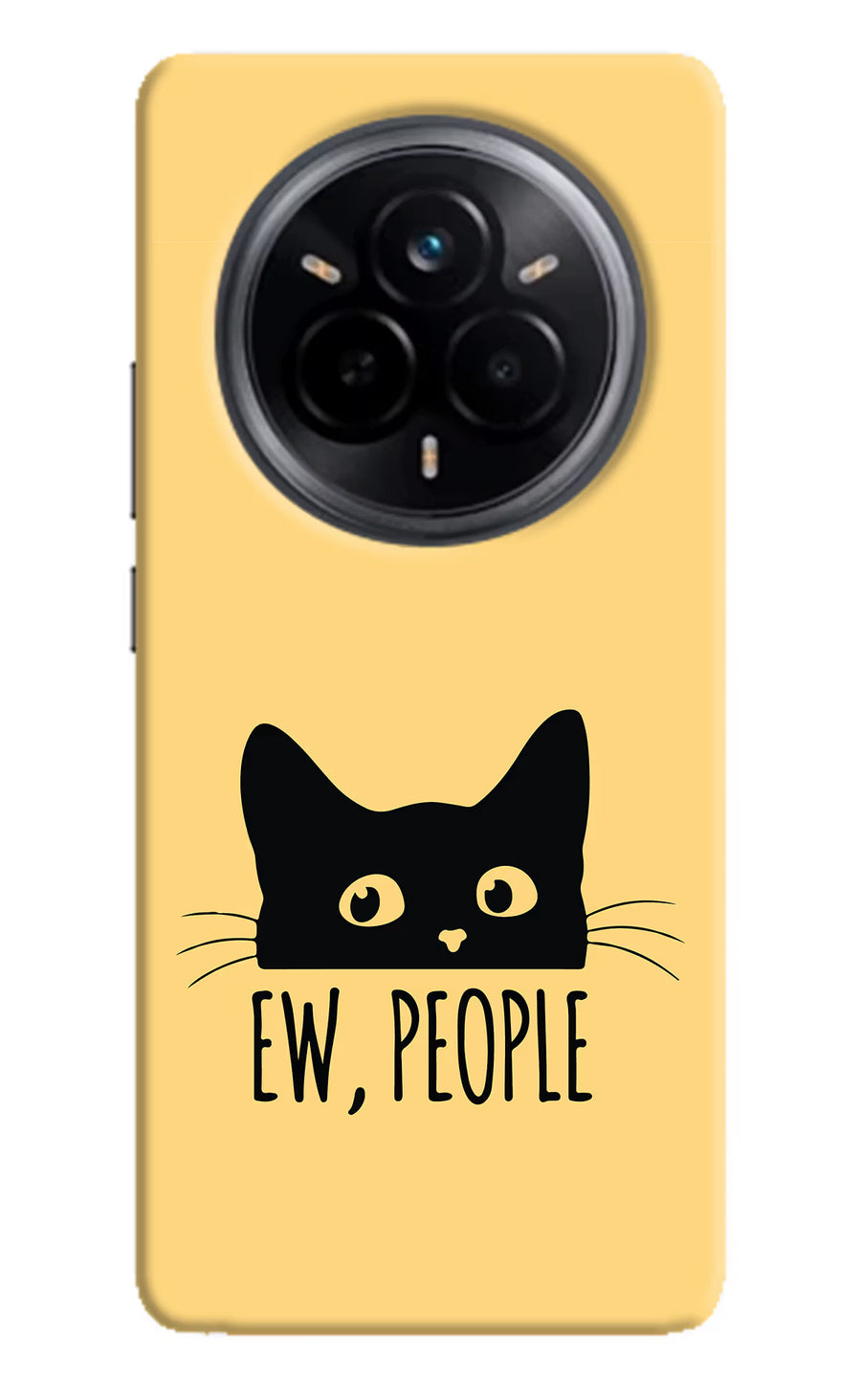 Ew People Catitude Realme 14 Pro 5G Back Cover, Hard case