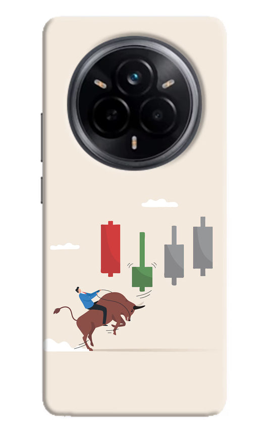 Bull Trading Momentum Realme 14 Pro 5G Hard Case Back Cover by Casekaro