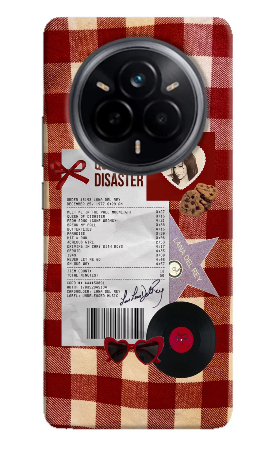 Queen of Disaster Realme 14 Pro 5G Back Cover, Hard case