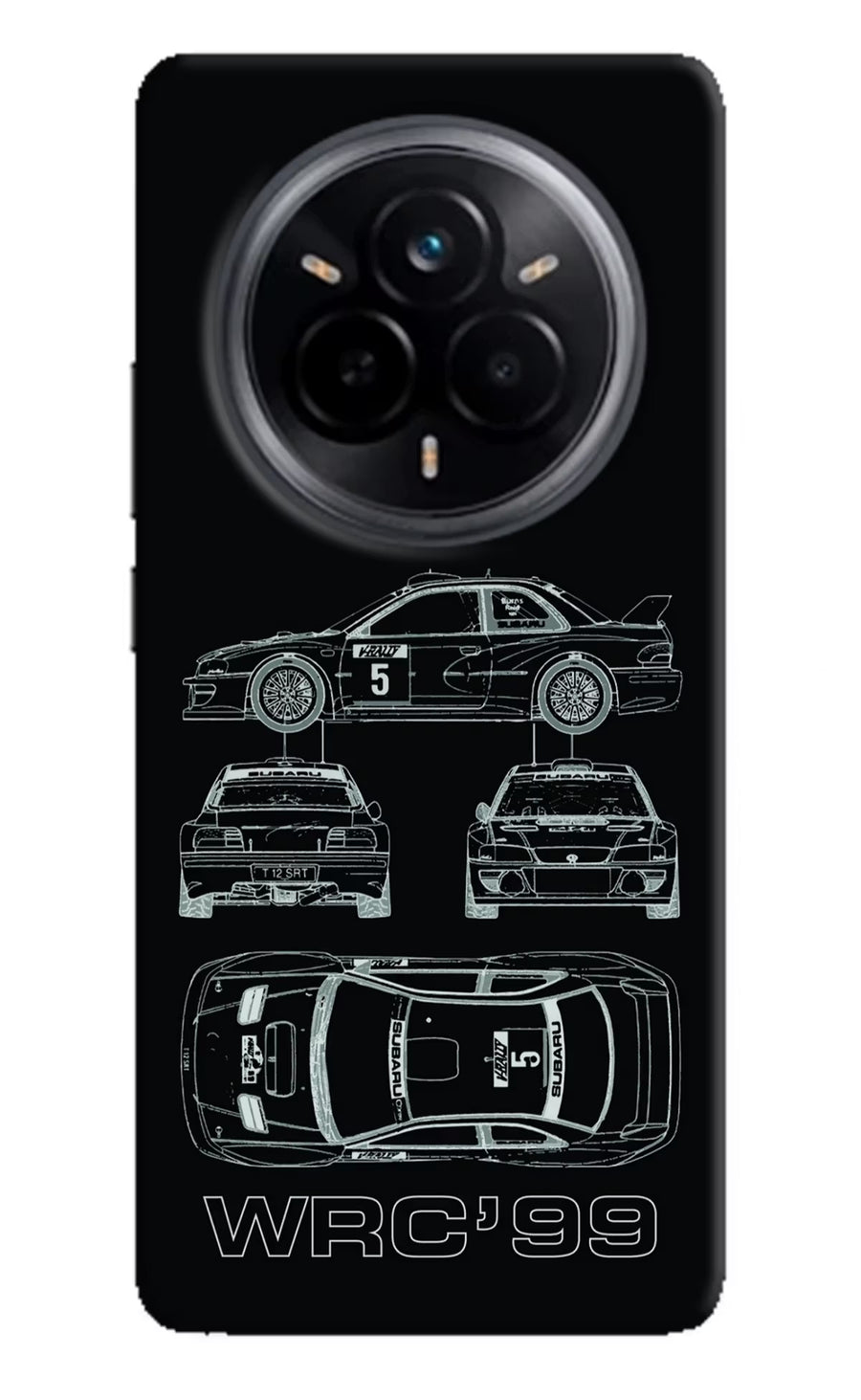WRC'99 Realme 14 Pro 5G Back Cover, Hard case