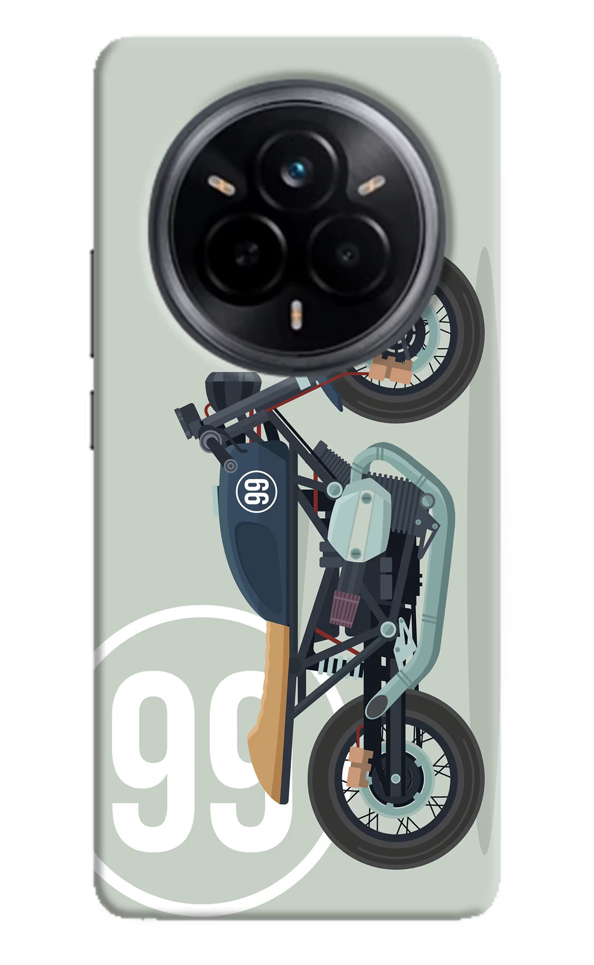 Classic Cafe Racer 99 Realme 14 Pro 5G Hard Case Back Cover by Casekaro