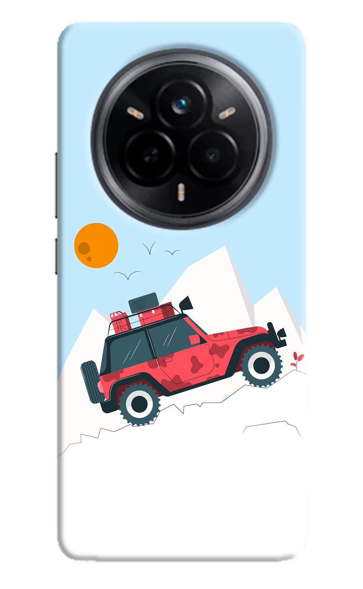 Mountain Trail Beast Realme 14 Pro 5G Hard Case Back Cover by Casekaro