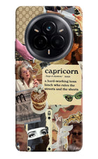 Capricorn Zodiac Realme 14 Pro 5G Hard Case Back Cover by Casekaro