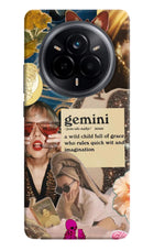 Gemini Zodiac Realme 14 Pro 5G Hard Case Back Cover by Casekaro