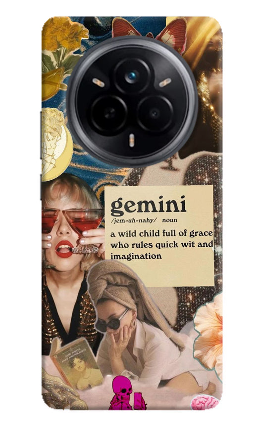 Gemini Zodiac Realme 14 Pro 5G Hard Case Back Cover by Casekaro