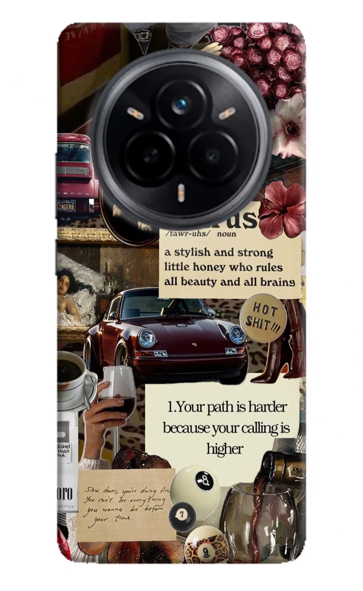 Taurus Zodiac Realme 14 Pro 5G Hard Case Back Cover by Casekaro