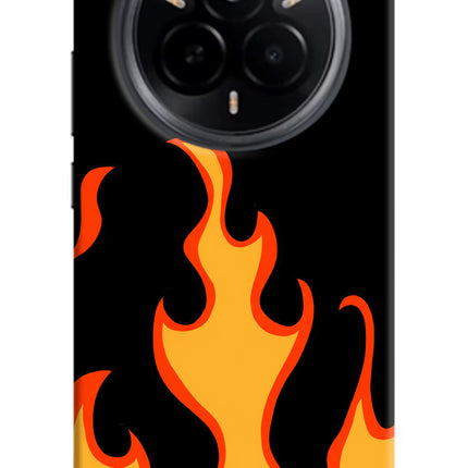 Fired Up – Black Realme 14 Pro 5G Hard Case Back Cover by Casekaro