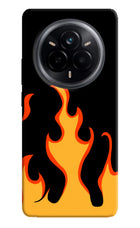 Fired Up – Black Realme 14 Pro 5G Hard Case Back Cover by Casekaro