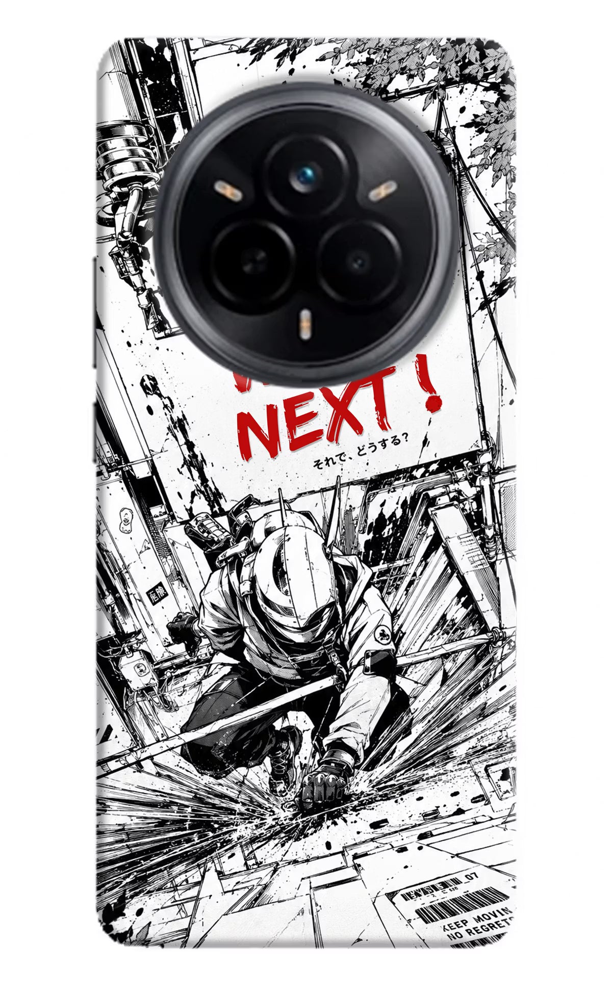 Who's Next Realme 14 Pro 5G Hard Case Back Cover by Casekaro