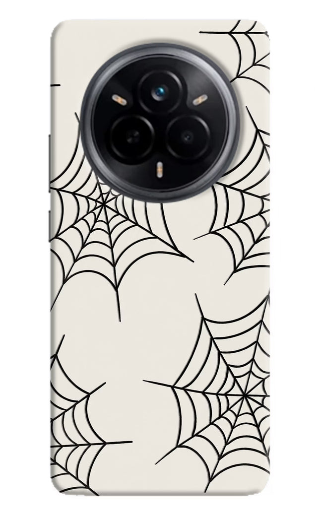 Spider Web Realme 14 Pro 5G Hard Case Back Cover by Casekaro