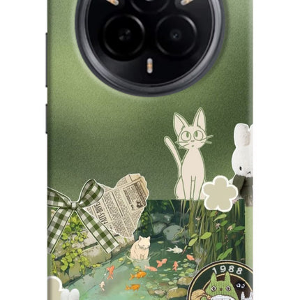 Aesthetic anime Realme 14 Pro 5G Hard Case Back Cover by Casekaro