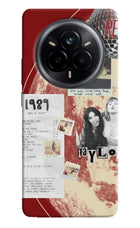 Taylor Swift Realme 14 Pro 5G Hard Case Back Cover by Casekaro