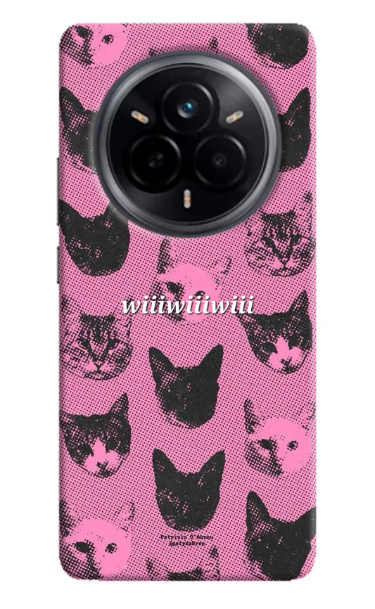 Pink Cats Realme 14 Pro 5G Hard Case Back Cover by Casekaro