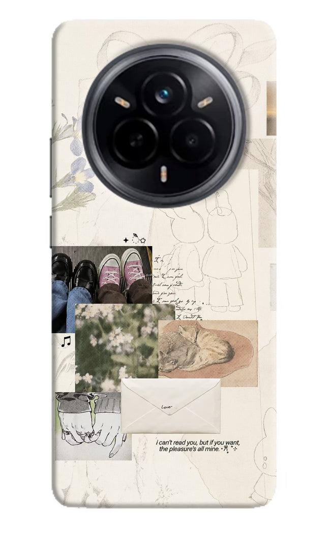 Soft Aesthetic Realme 14 Pro 5G Hard Case Back Cover by Casekaro