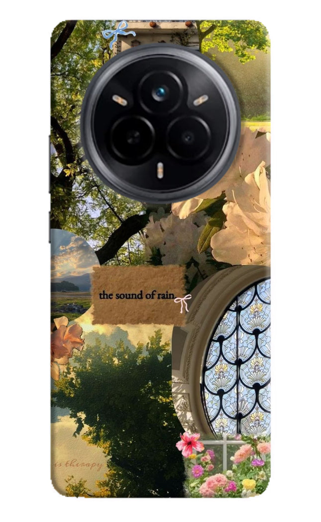 Rain Realme 14 Pro 5G Hard Case Back Cover by Casekaro