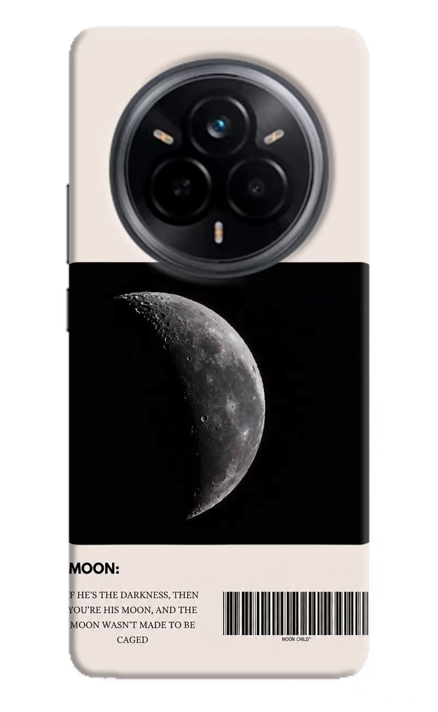 Moon Phase Realme 14 Pro 5G Back Cover, Hard case