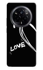 Love Line Realme 14 Pro 5G Hard Case Back Cover by Casekaro