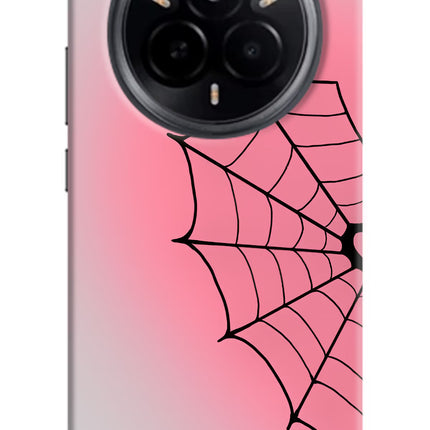 Pink Web Realme 14 Pro 5G Hard Case Back Cover by Casekaro