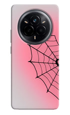 Pink Web Realme 14 Pro 5G Hard Case Back Cover by Casekaro