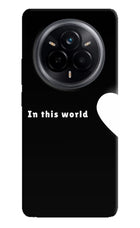 This World Realme 14 Pro 5G Hard Case Back Cover by Casekaro