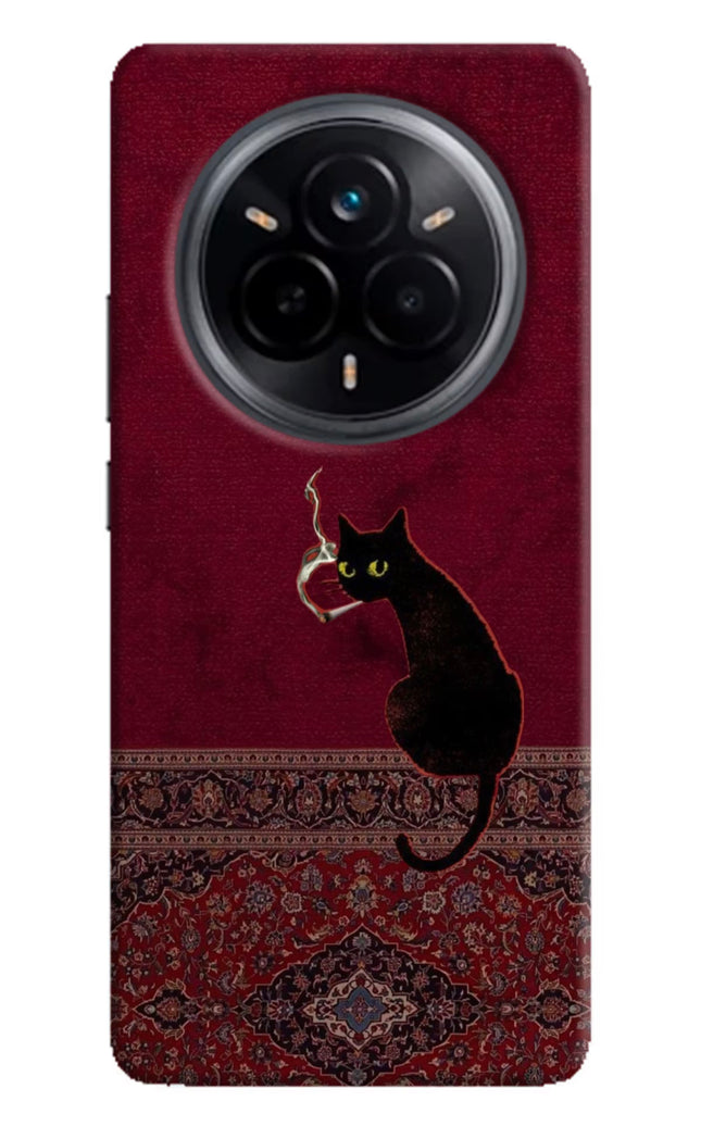 Midnight Cat Realme 14 Pro 5G Hard Case Back Cover by Casekaro
