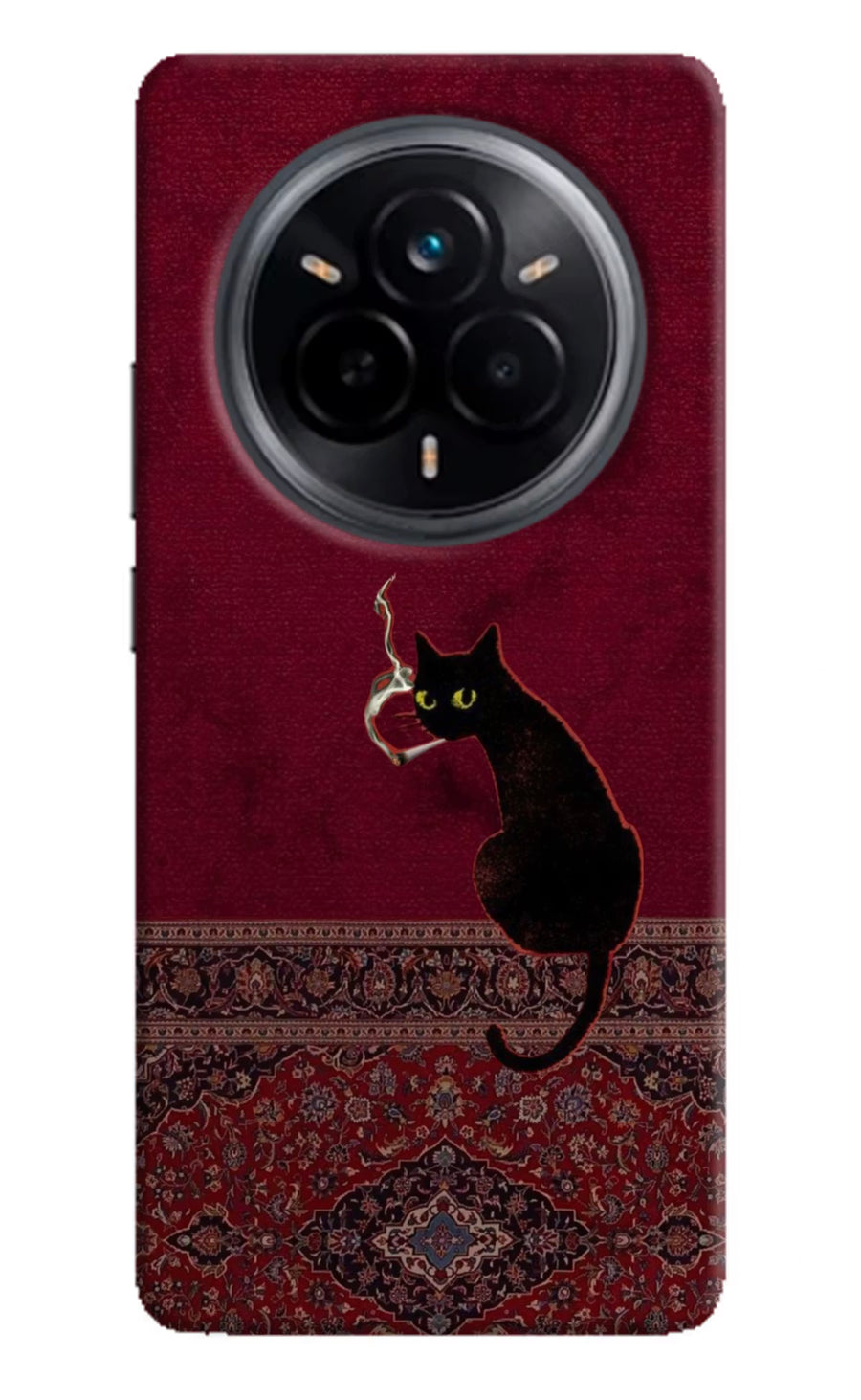 Midnight Cat Realme 14 Pro 5G Back Cover, Hard case