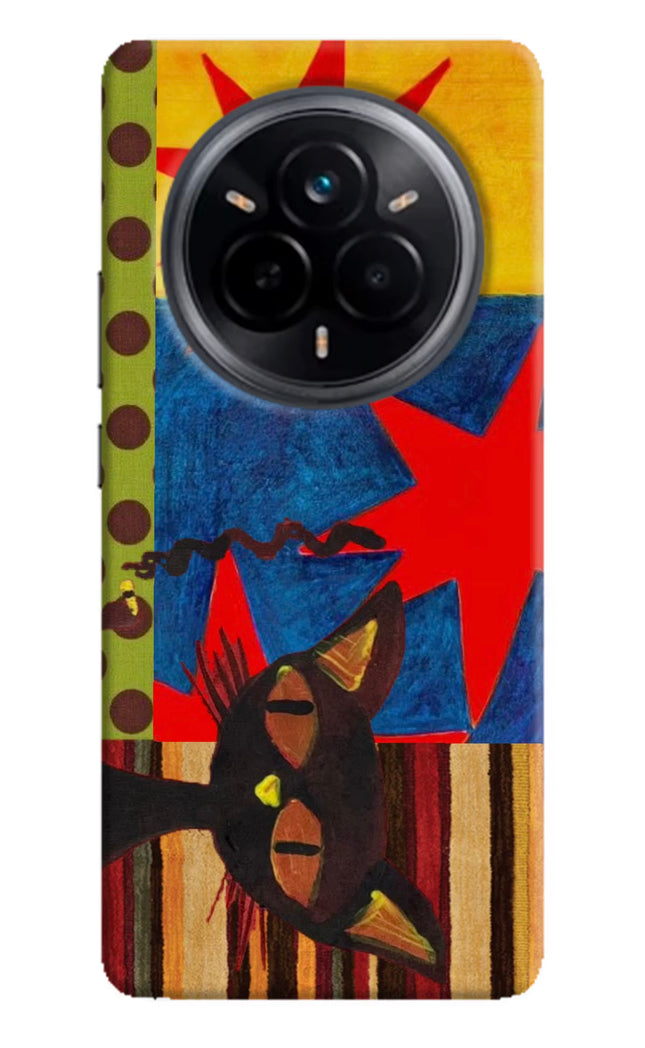 Pop Cat Realme 14 Pro 5G Hard Case Back Cover by Casekaro