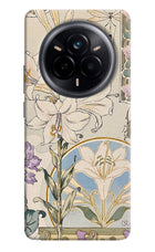 White Lily Realme 14 Pro 5G Hard Case Back Cover by Casekaro
