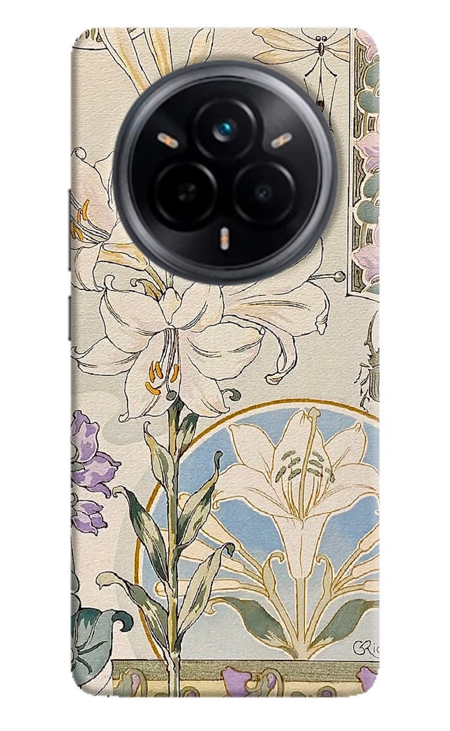 White Lily Realme 14 Pro 5G Hard Case Back Cover by Casekaro