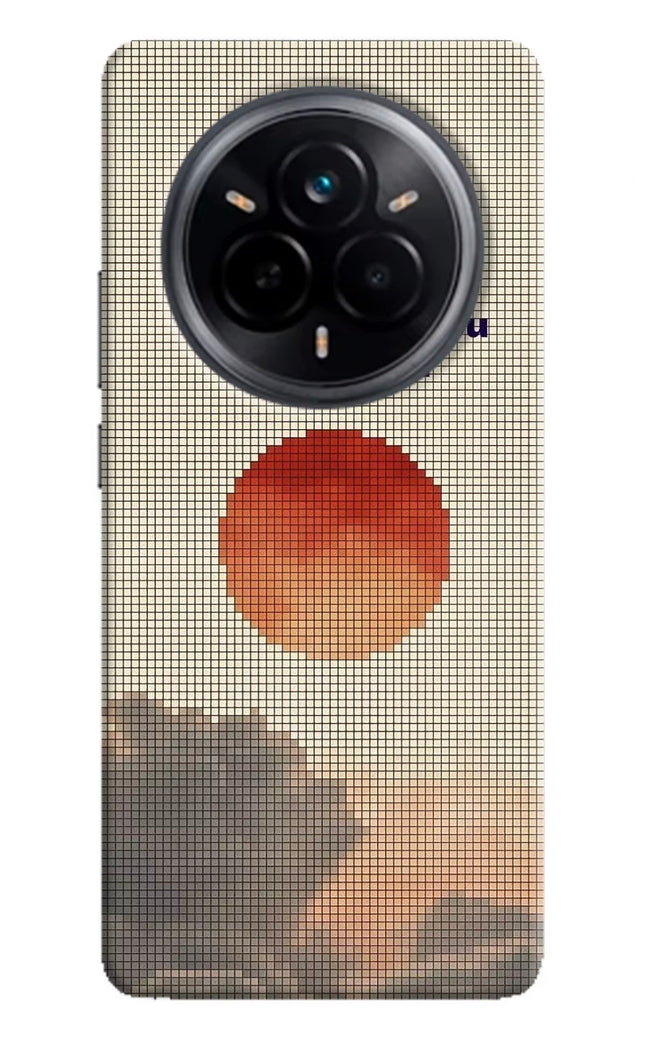 Pixel Sun Realme 14 Pro 5G Hard Case Back Cover by Casekaro