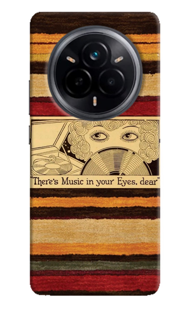 Vinyl Stripes Realme 14 Pro 5G Hard Case Back Cover by Casekaro