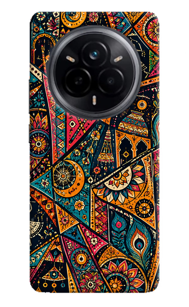 Folk Print Realme 14 Pro 5G Hard Case Back Cover by Casekaro