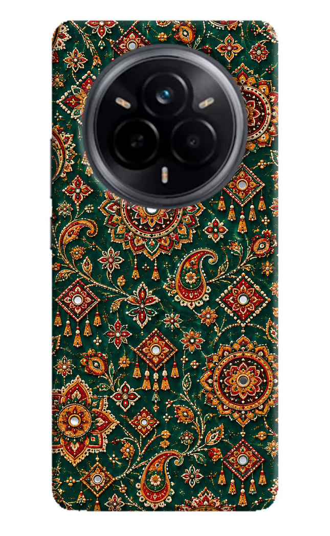 Green Pataka Realme 14 Pro 5G Hard Case Back Cover by Casekaro