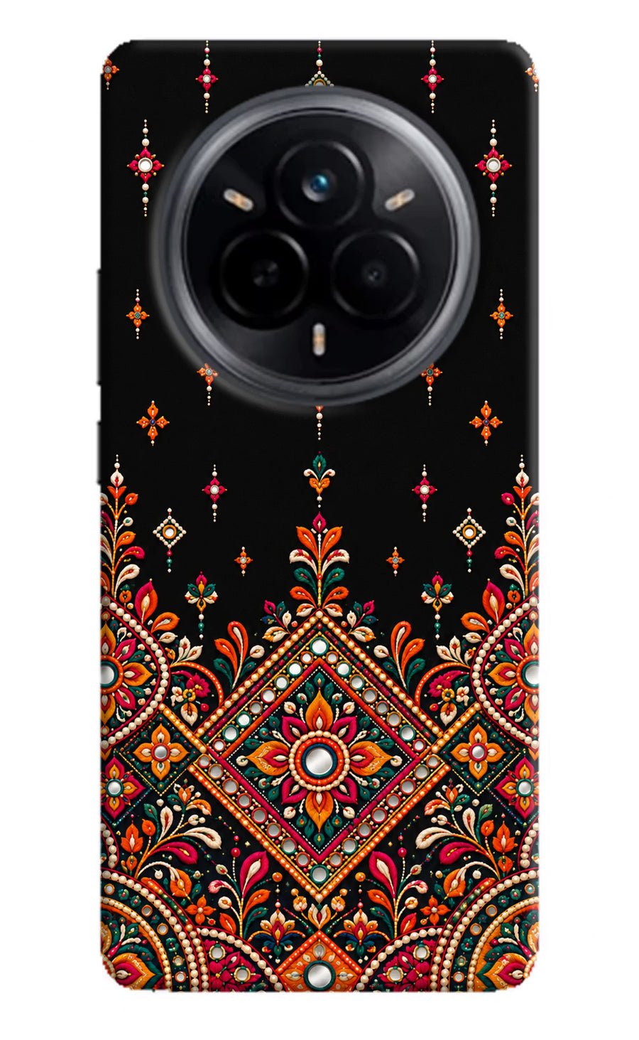 Noir Mehfil Realme 14 Pro 5G Back Cover, Hard case