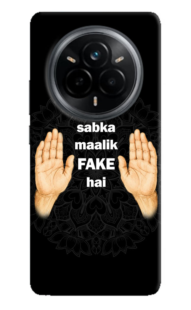 Sabka Malik Fake Realme 14 Pro 5G Hard Case Back Cover by Casekaro