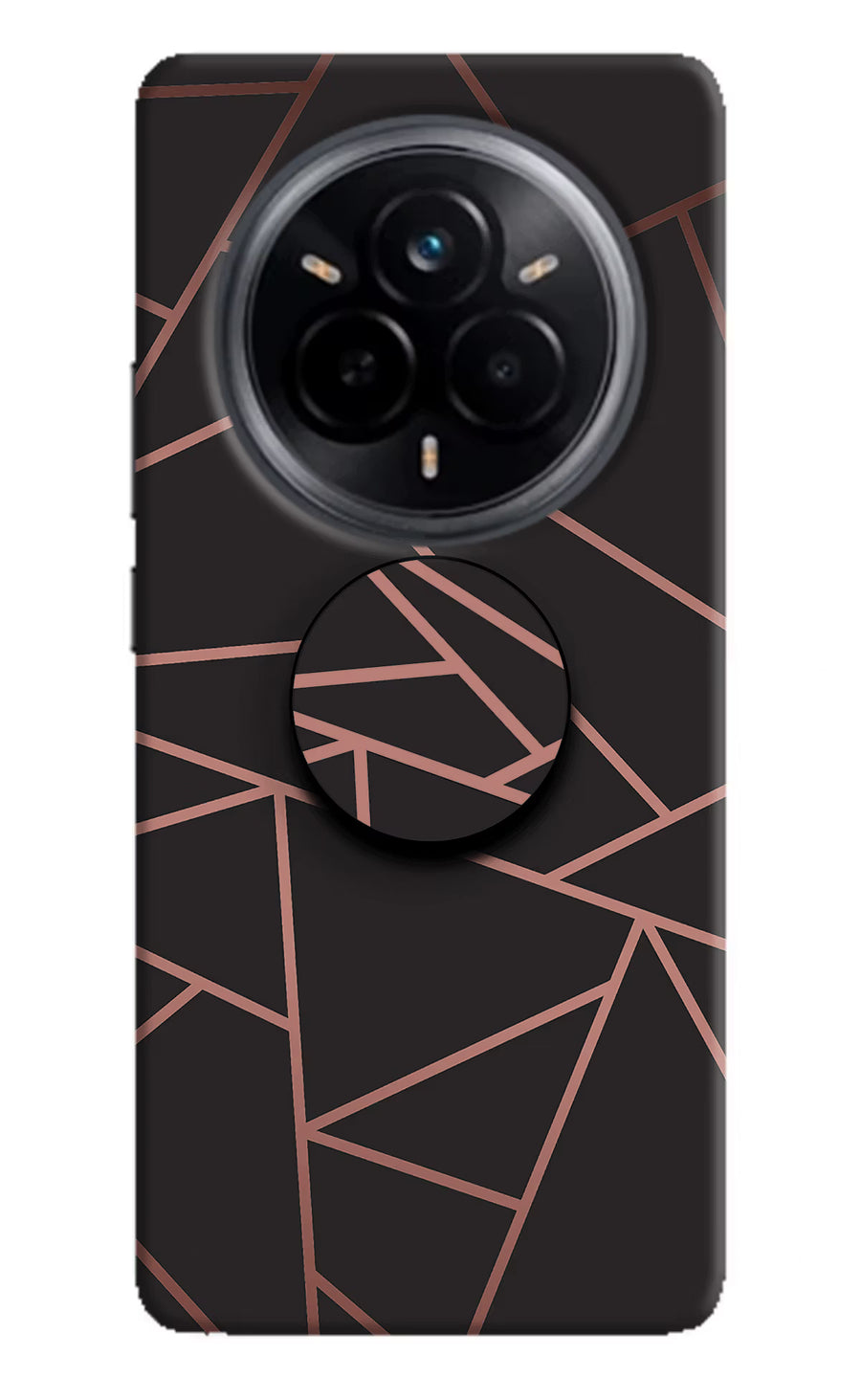 Geometric Pattern Realme 14 Pro 5G Pop Case, Hard case
